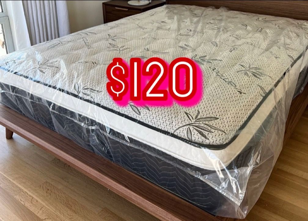 Full size pillow top mattress new