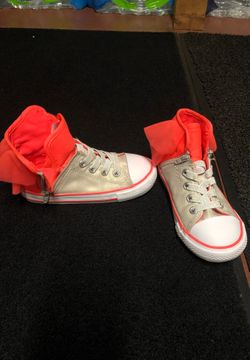 Used converse for girls size 9