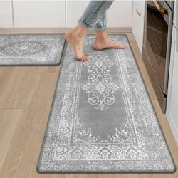 Ileading Anti Fatigue Kitchen Rugs Sets Of 2 Cushioned Kitchen Mats