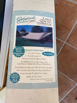 PAWLEYS ISLAND HAMMOCK 2 person SUNBRELLA