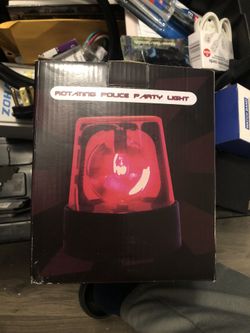Novelty Rotating Red Police Light