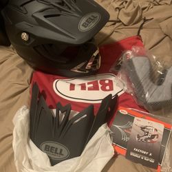 Bell Factory X Moto 8 Helmet