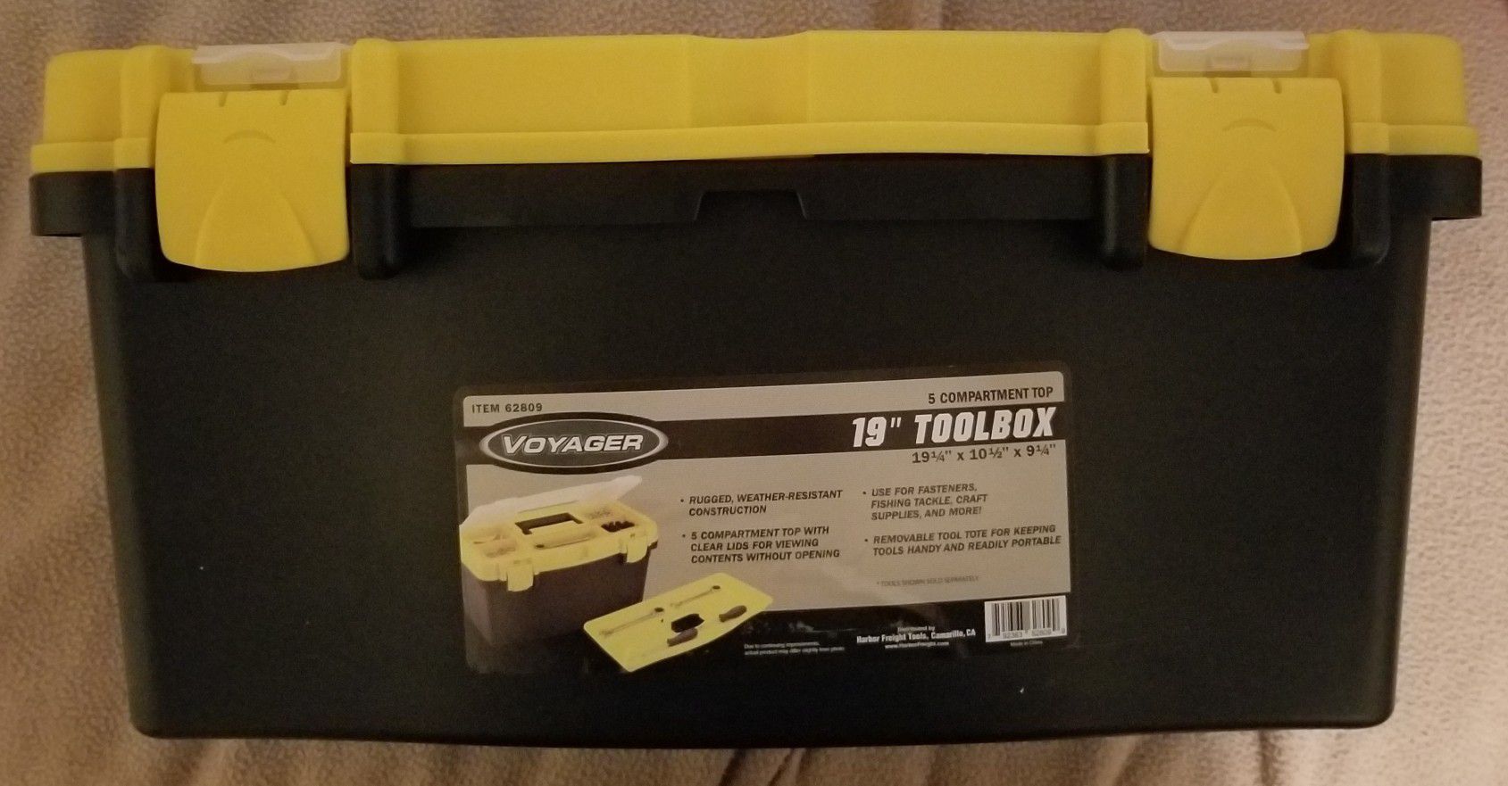 Tool Box with Tools (brand new)