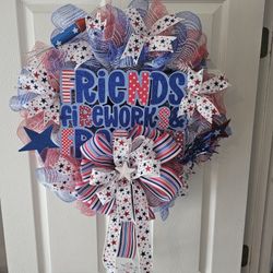 Fourth July Wreath