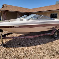 1998 Glastron 19 Foot Boat And Trailer 
