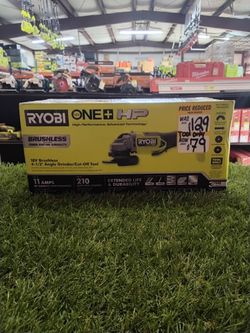Ryobi 18V ONE+ HP Brushless 4-1/2" Angle Grinder
