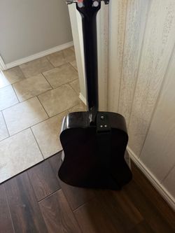 Black Acoustic Guitar