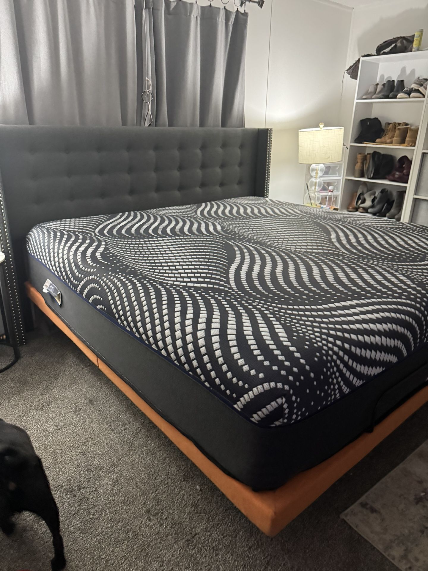King Mattress, Base, Headboard