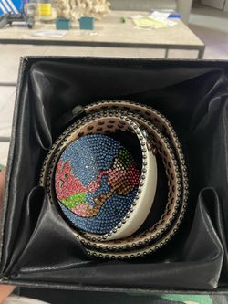 LUXE EARTH GLOBE BELT (SIZE 32 or 34)