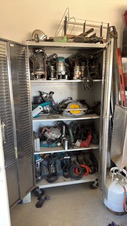 Cabinet full of tools