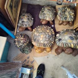 Cement Turtles For Your Yard.