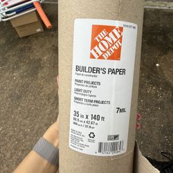 Builders Paper 35 in X 140 ft