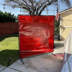 Tillman Welding Curtain 6x6 With Frame