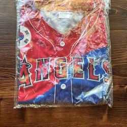 NEW Angels Korean Heritage Night Jersey Medium