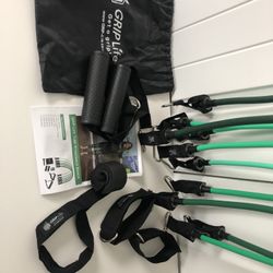 NEW Home Cables Resistance Bands Set (stackable 150lbs & hypoallergenic)