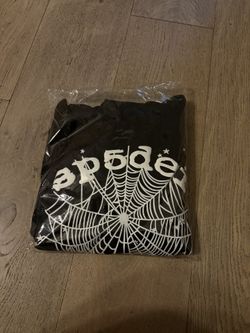 Black & White SP5DER hoodie