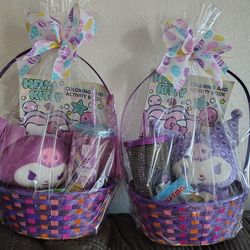 Kuromi Easter basket