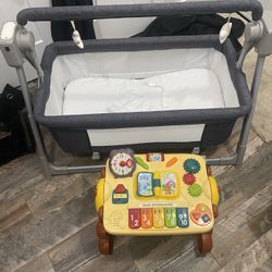Bassinet And Activity Table