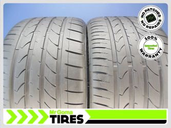 2 KUMHO CRUGEN PREMIUN AO 235/55R19 USED TIRES 9.8/32 TREAD AUDI 101H 2355519
