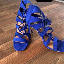 Steve Madden Royal Blue Heels