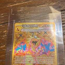 Charizar Ex Gold From Od Flame