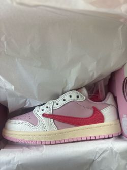 Jordan 1 Low x Travis Scott PS “Tropical Pink” Size 11C