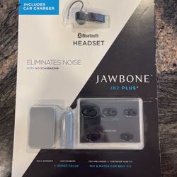 Jawbone JB2 PLUS Bluetooth Headset With Noise Cancelling Brandnew Sealed