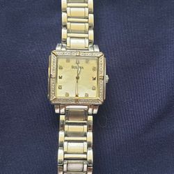 Womens Elegant Bulova Watch.