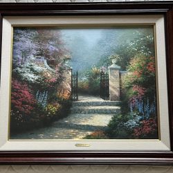 The Victorian Garden By Thomas Kinkade