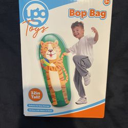 Bop Bag- 32” Tiger Knockover Toy Kids Punching Bag New