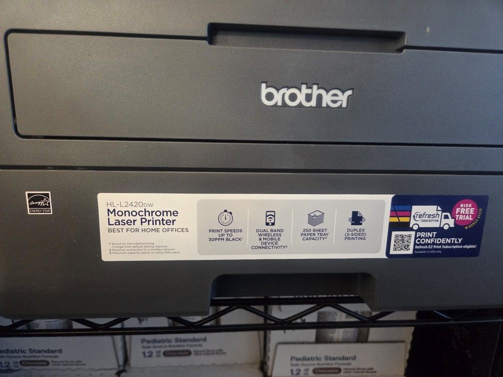 Fast Laser Printer 30 Pages Per Minute!!!   Like       Hablo Español Se Vende Impresora Rapida De Marca Brother Mas De 30 Pagina Por Minuto Como Nueva
