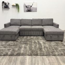 Large Sleeper Sectional Couch - Free Delivery