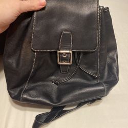 vintage coach backpack 