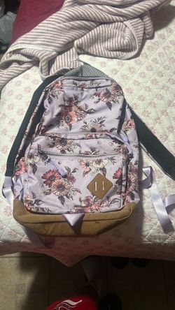 Purple backpack