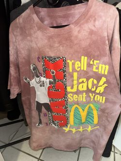 Travis Scott X McDonald's Jack Smile II T-shirt XL
