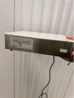 PORTA-TRACE Light Box Model 1012 Stainless Steel Light Table Tracing Board