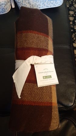Ronan plaid throw
