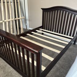 Full size 2 Piece Bedroom Set With Almost New Mattress