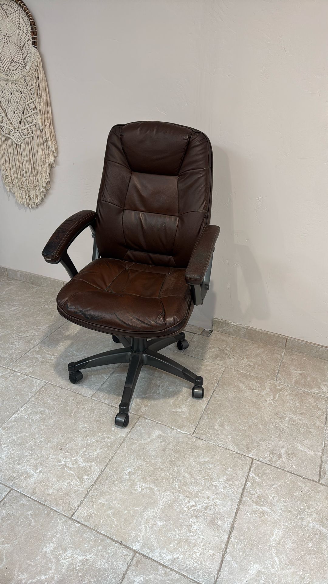 Office Chair - Manufactured Leather