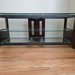 Glass TV Stand