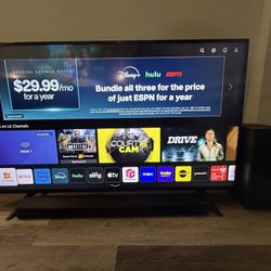 TV LG De 55 Pulgadas Y Su Equipo De Sonido 