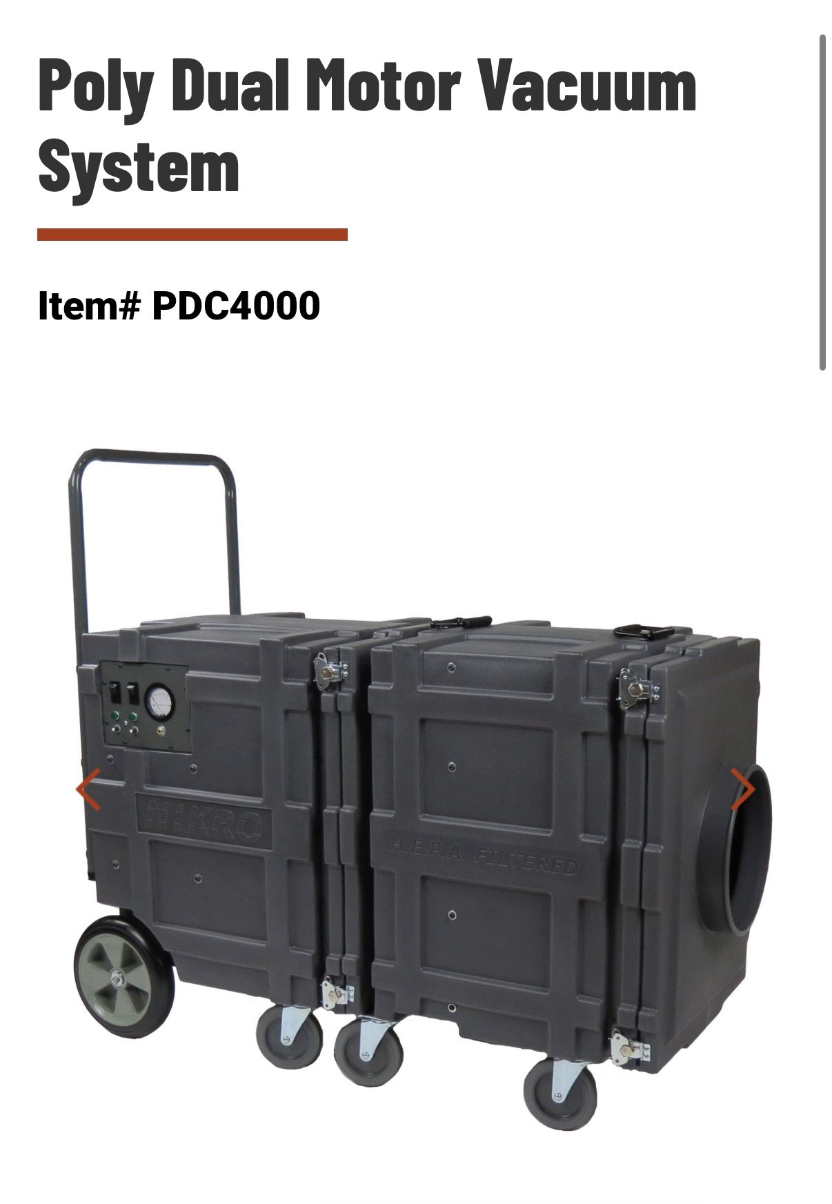 Nikro Air Duct Cleaning Equipment