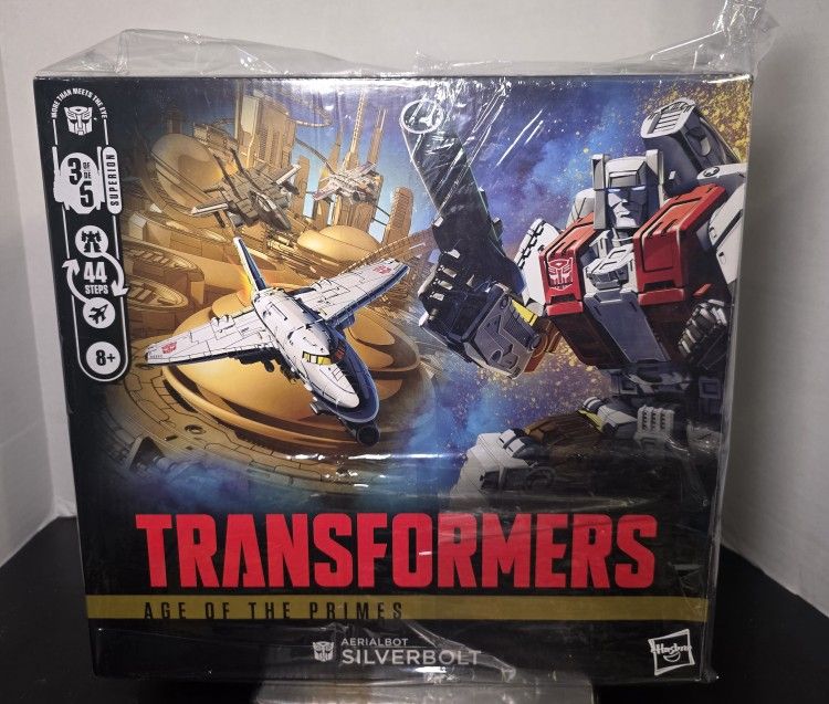 Transformers Age of the Primes Commander Aerialbot Silverbolt New