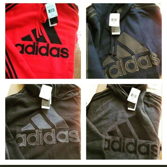 These are Brand new Authentic Adidas hoodies