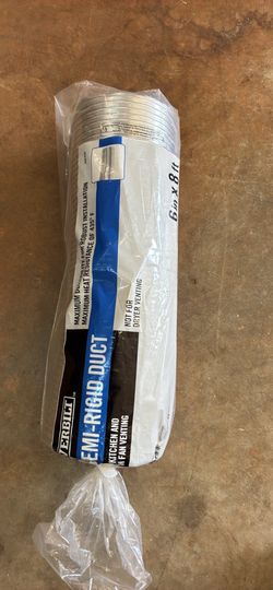 Duct for kitchen/bath 6 inch