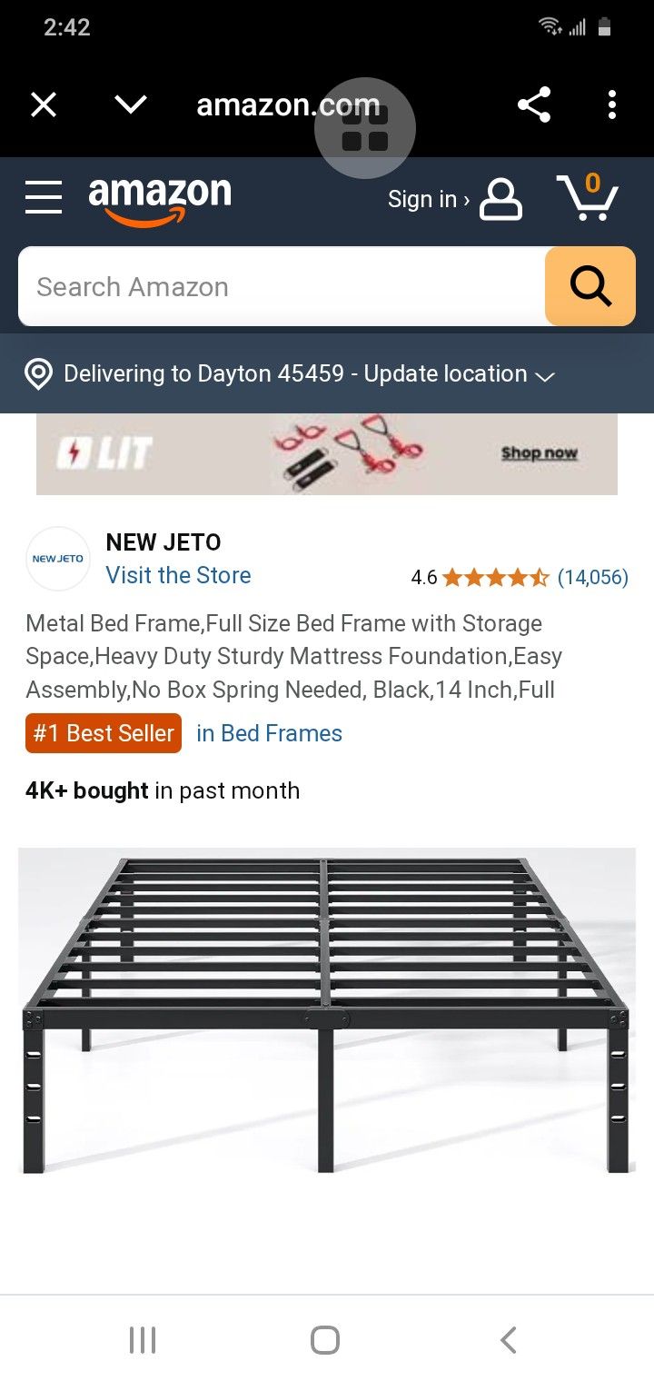 Full Bed Frame