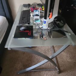 Glass Computer DESK 