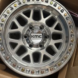 KMC GRS WHEELS 17” CHEVY TOYOTA 