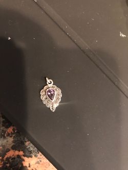 Sterling silver small pendant 925