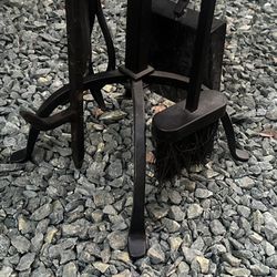 Fireplace Tool Set Shovel Brush Poker